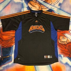 Adidas Authentic New York Knicks Shooting Shirt